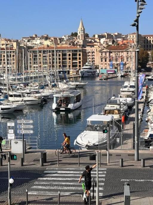 T4 Marseille Vue Imprenable Sur Vieux Port Apartment Exterior photo